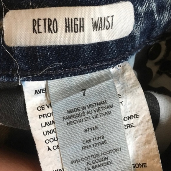 High Waist Shorts sz 7 - Picture 4 of 6